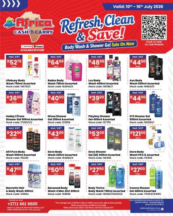 Africa Cash & Carry catalogue  - 10/07/2026 - 16/07/2026.