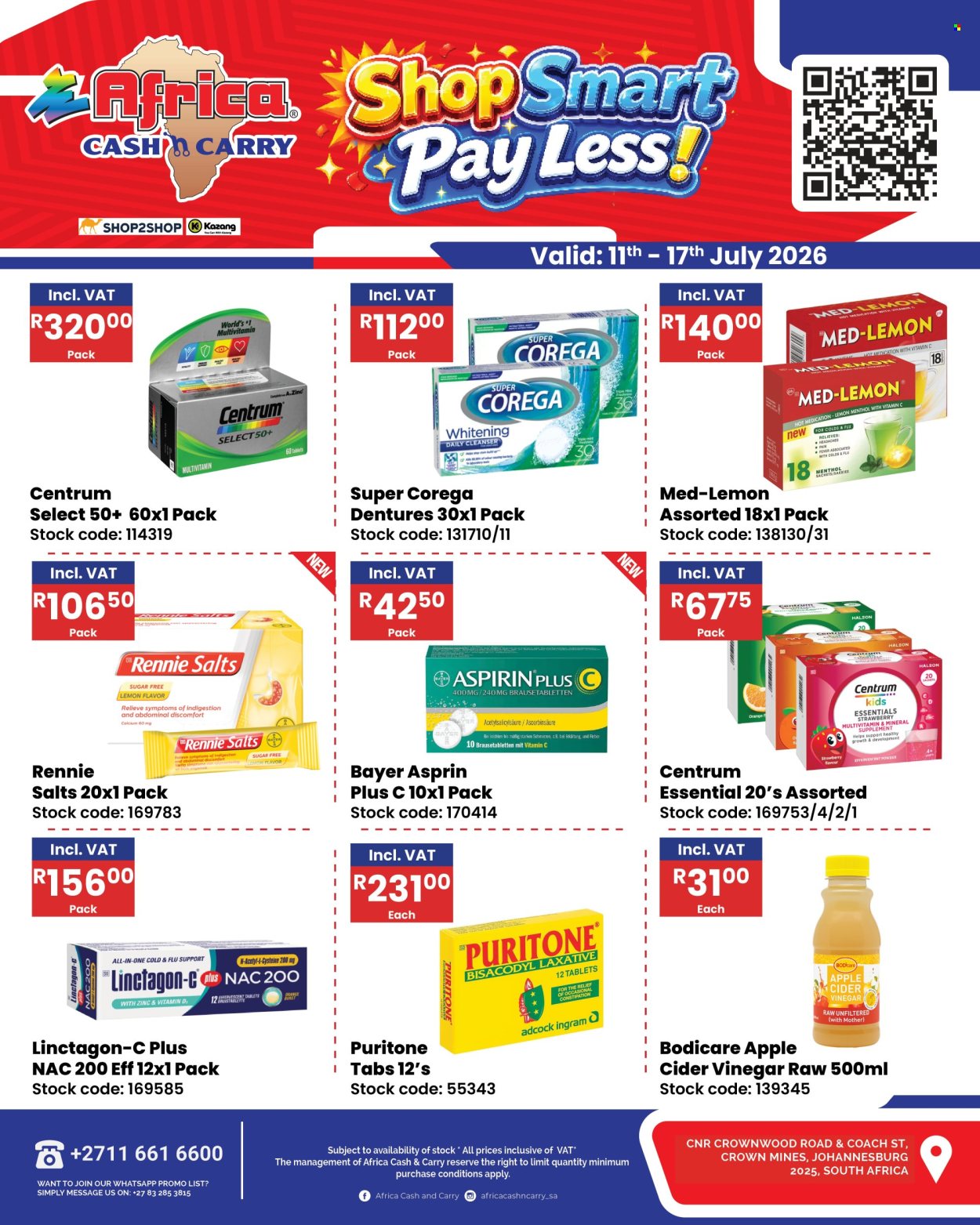 Africa Cash & Carry specials - 11/07/2026 - 17/07/2026. Page 1