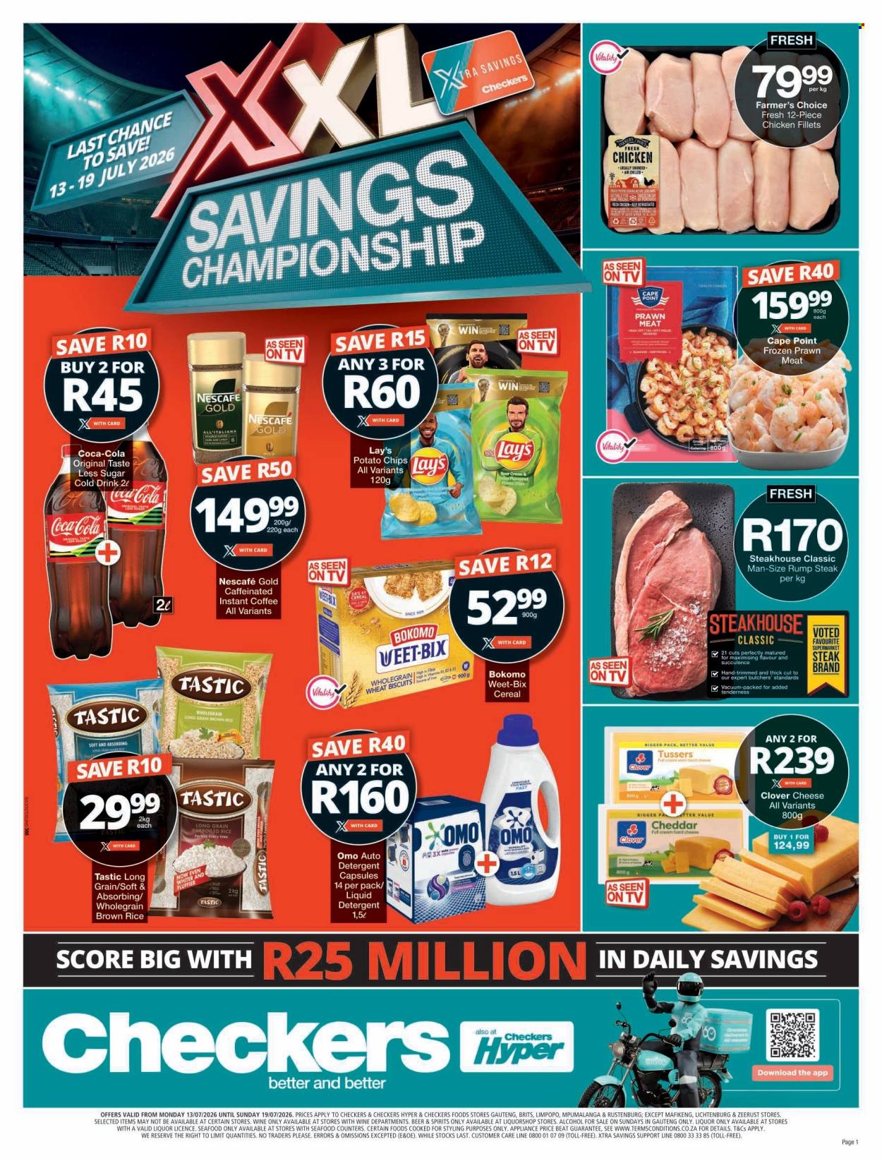Checkers specials - 13/07/2026 - 19/07/2026. Page 1
