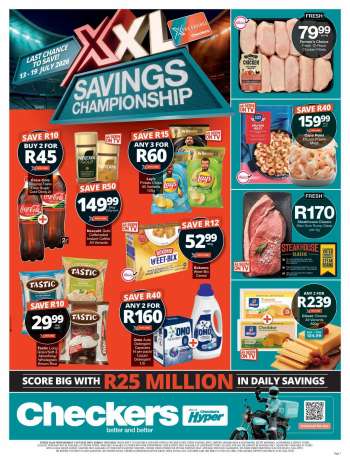 Checkers catalogue  - 13/07/2026 - 19/07/2026.