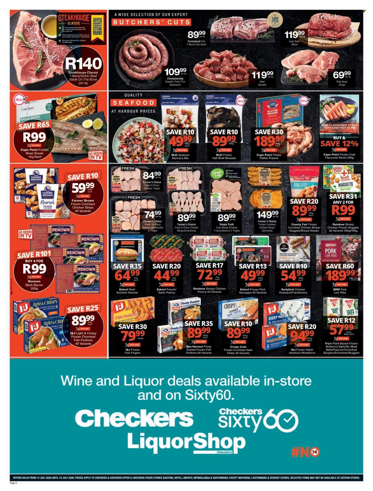 Checkers specials - 13/07/2026 - 19/07/2026. Page 2