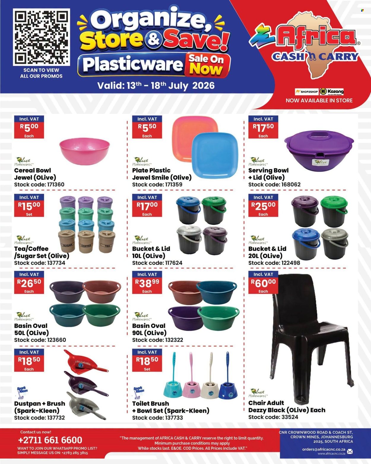 Africa Cash & Carry specials - 13/07/2026 - 18/07/2026. Page 1