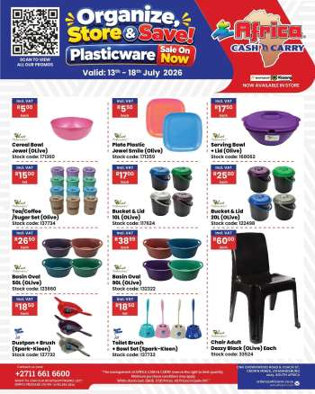 Africa Cash & Carry catalogue  - 13/07/2026 - 18/07/2026.