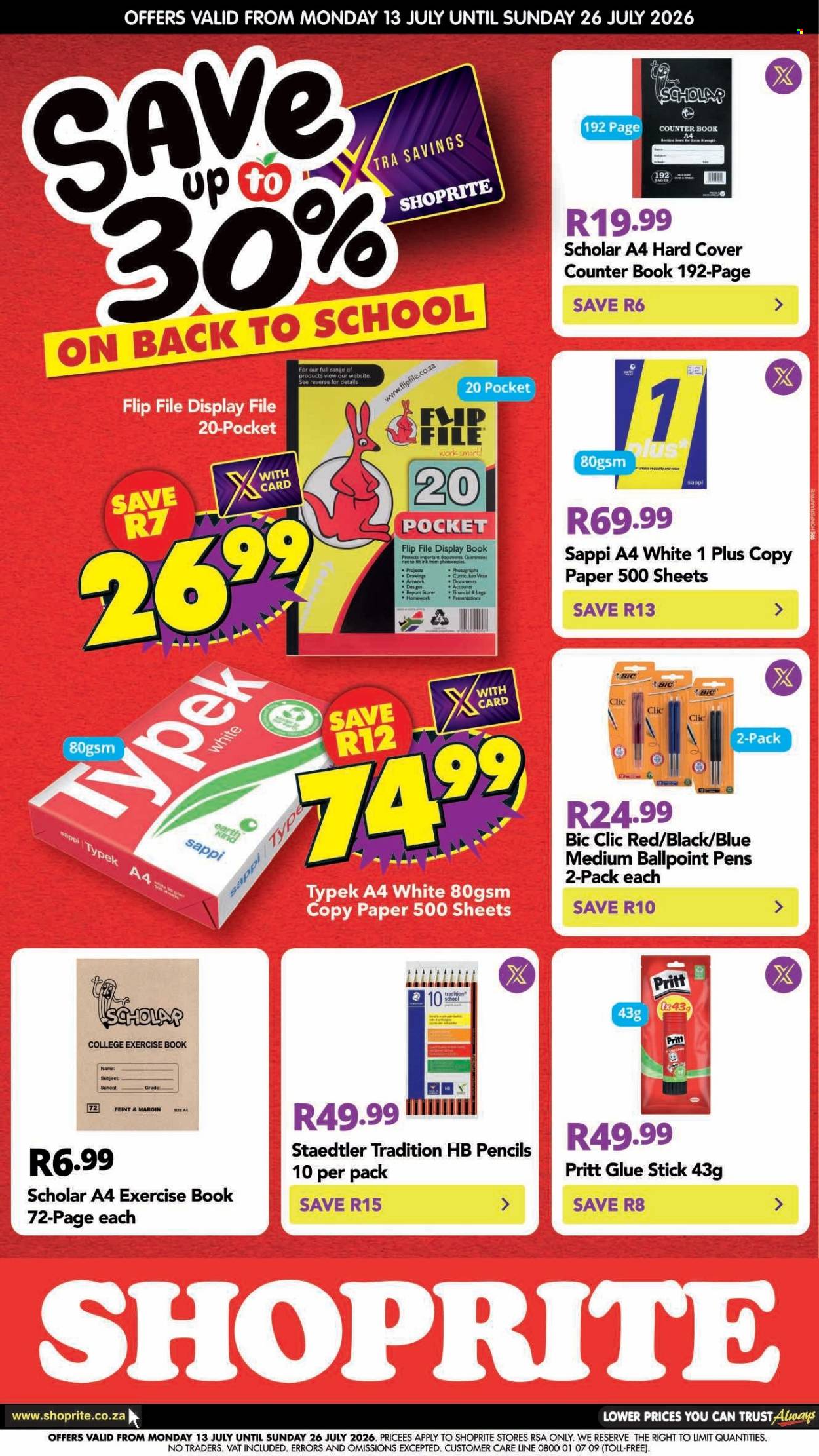 Shoprite specials - 13/07/2026 - 26/07/2026. Page 1