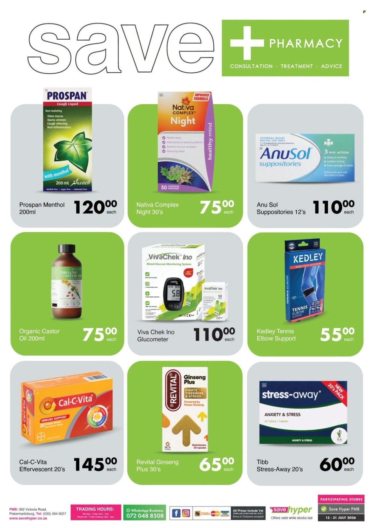 Save hyper specials - 13/07/2026 - 31/07/2026. Page 1