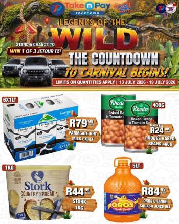 Take n Pay catalogue  - 13/07/2026 - 19/07/2026.