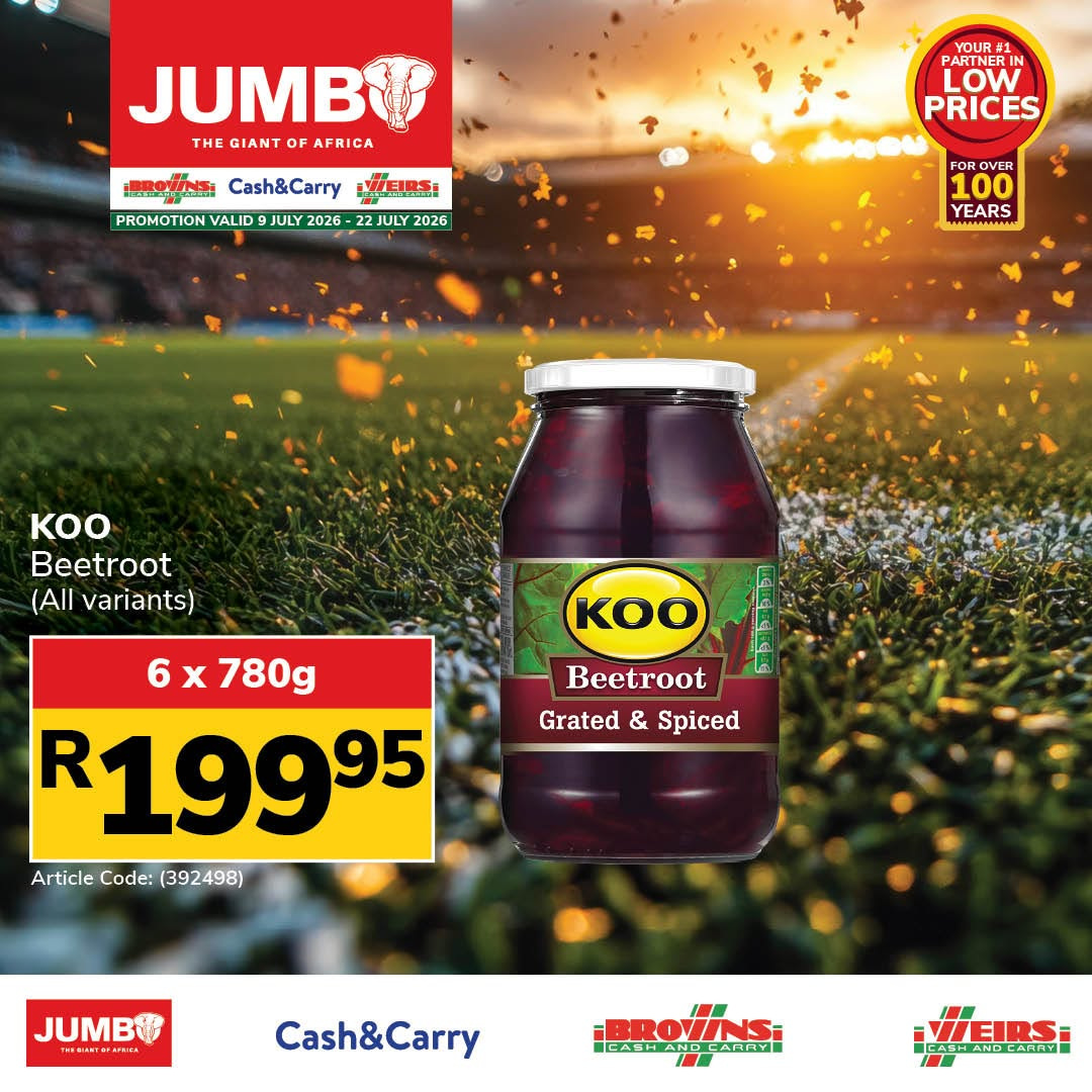 Jumbo Cash & Carry specials - 09/07/2026 - 22/07/2026. Page 16
