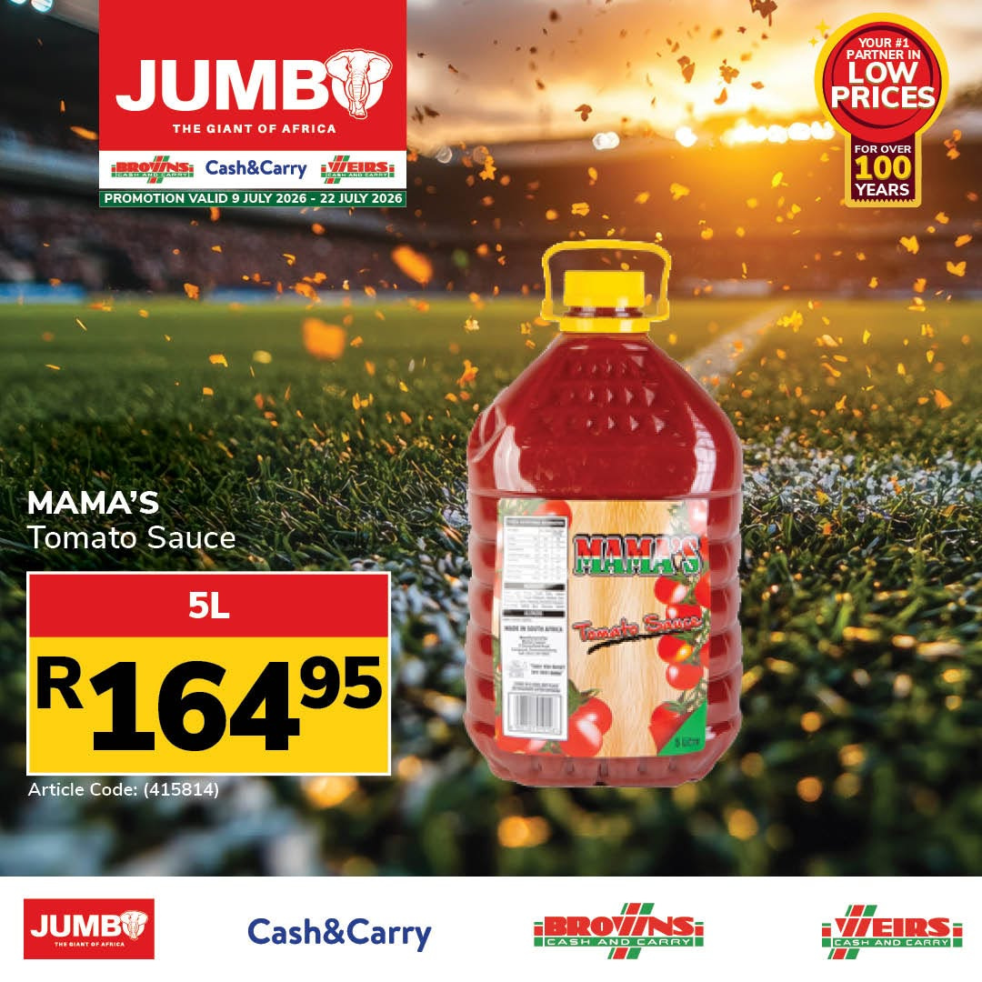 Jumbo Cash & Carry specials - 09/07/2026 - 22/07/2026. Page 18