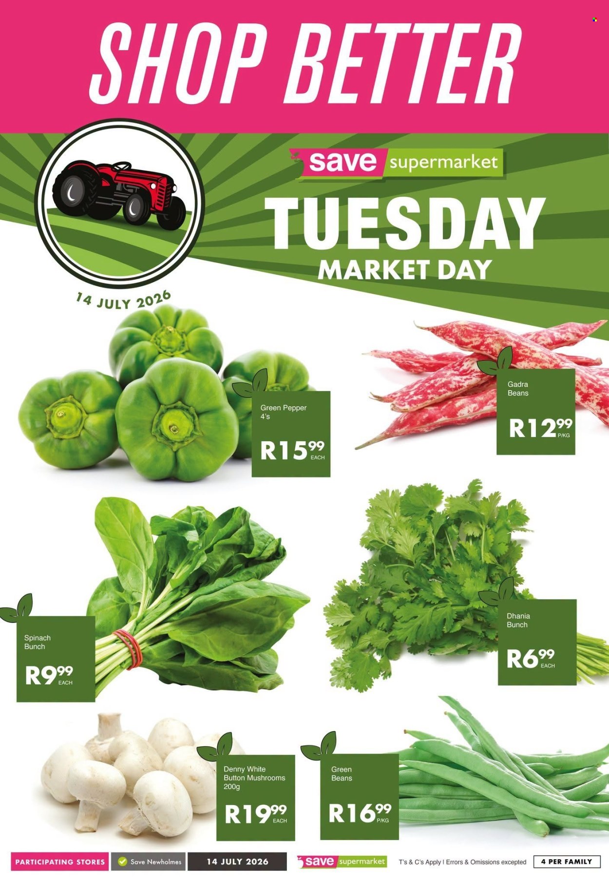 Save supermarket specials - 14/07/2026 - 14/07/2026. Page 1