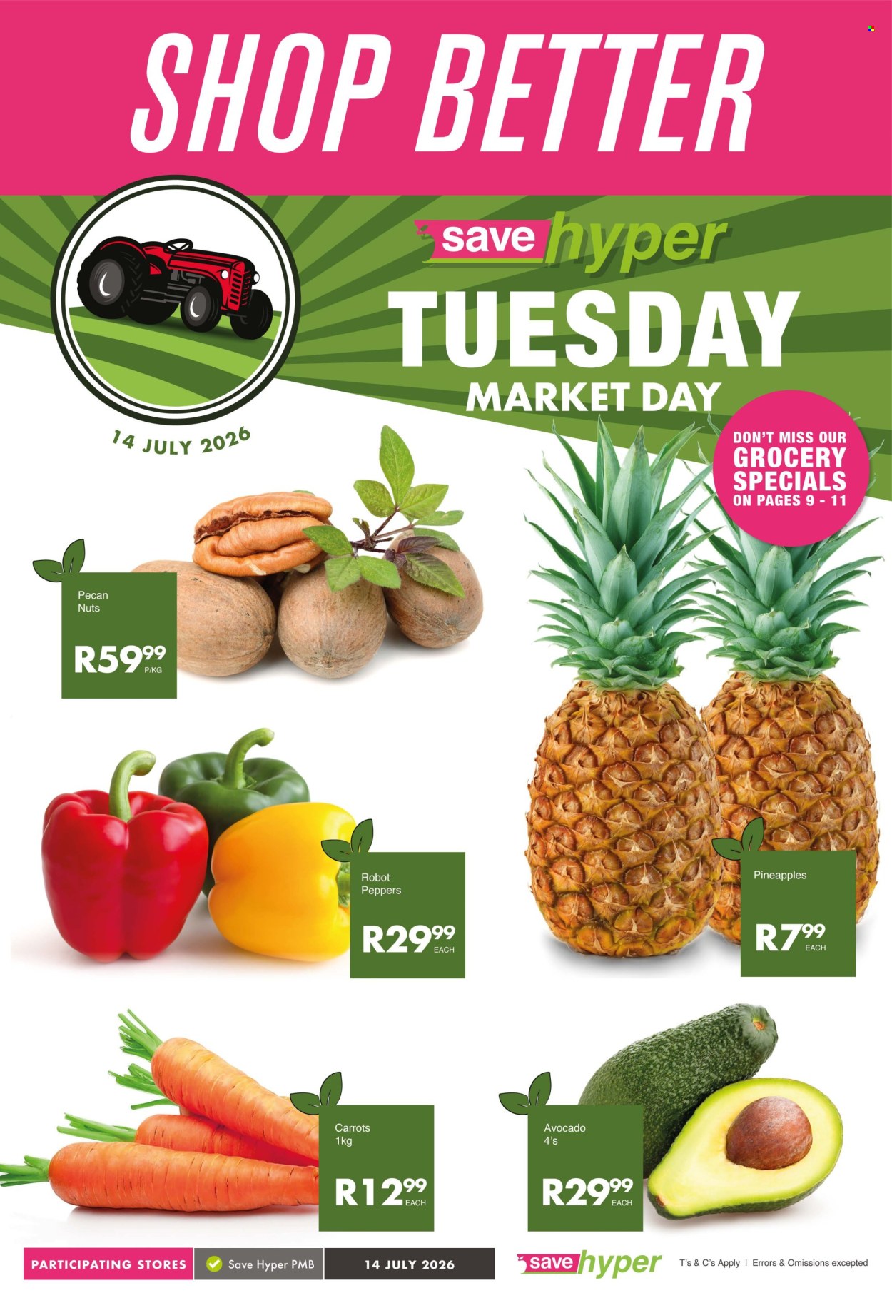 Save specials - 14/07/2026 - 14/07/2026. Page 1