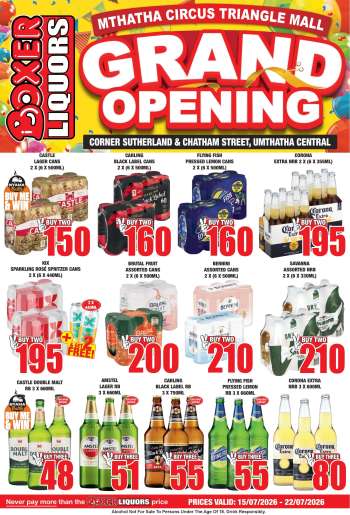 Boxer catalogue  - 15/07/2026 - 22/07/2026.