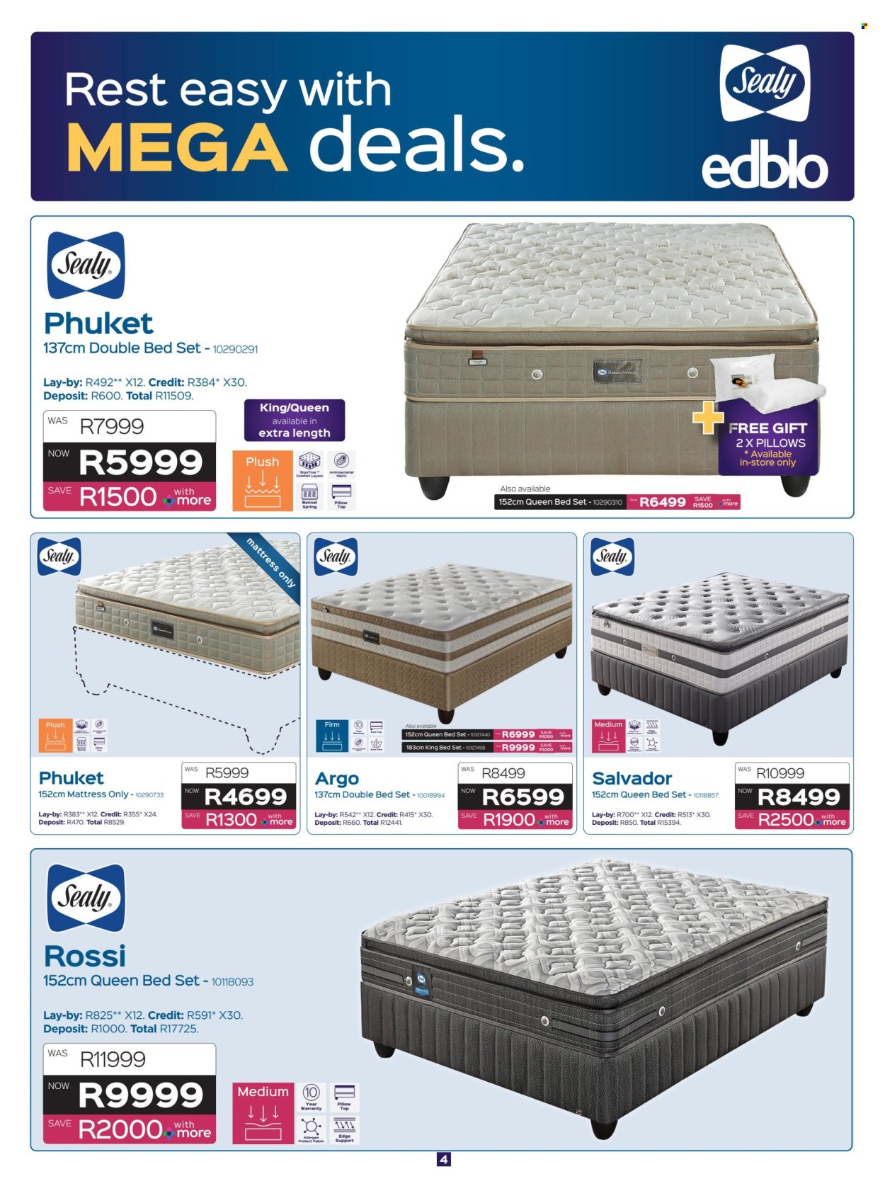 Sleepmasters specials - 16/07/2026 - 19/08/2026. Page 4
