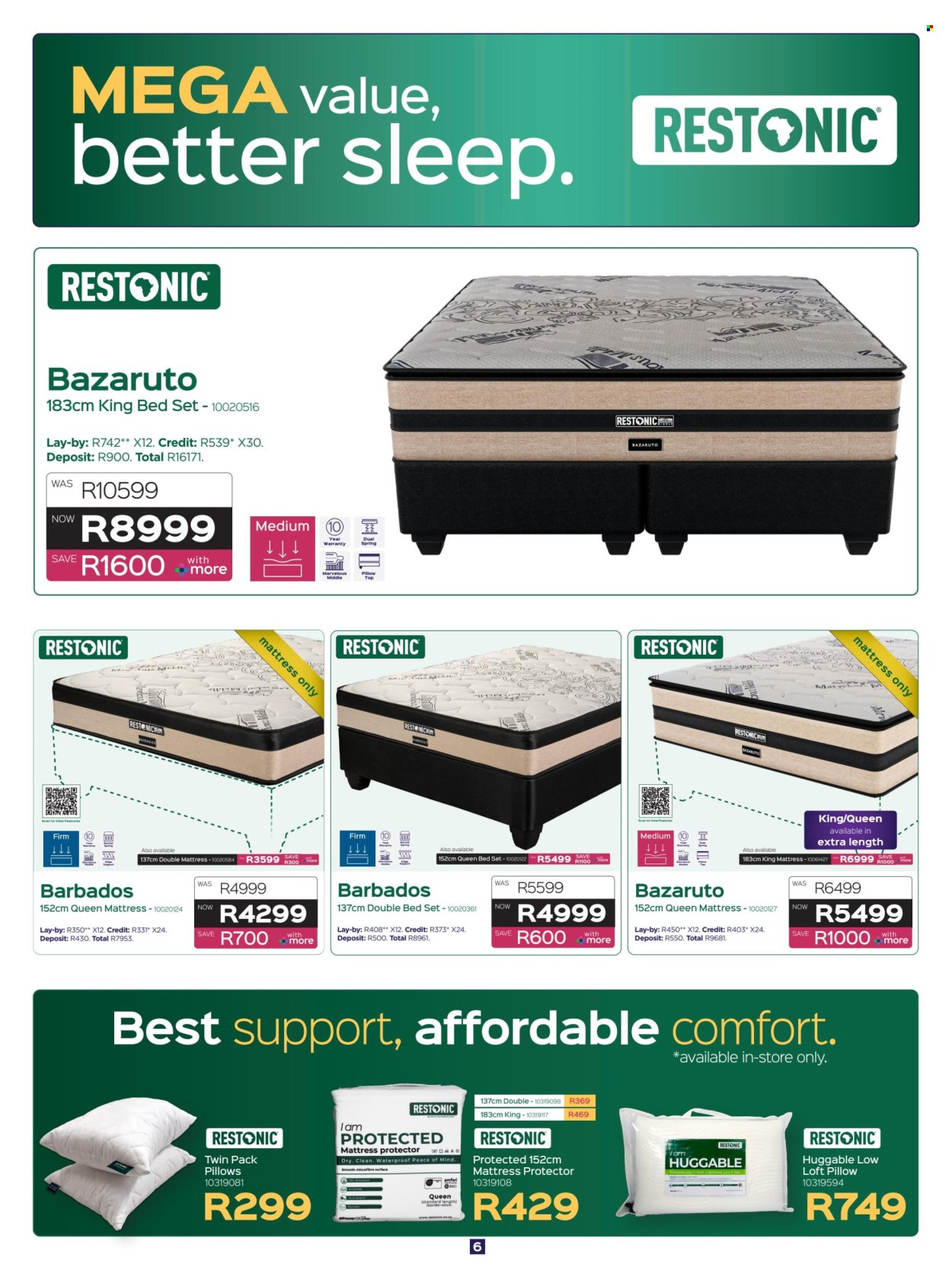 Sleepmasters specials - 16/07/2026 - 19/08/2026. Page 6