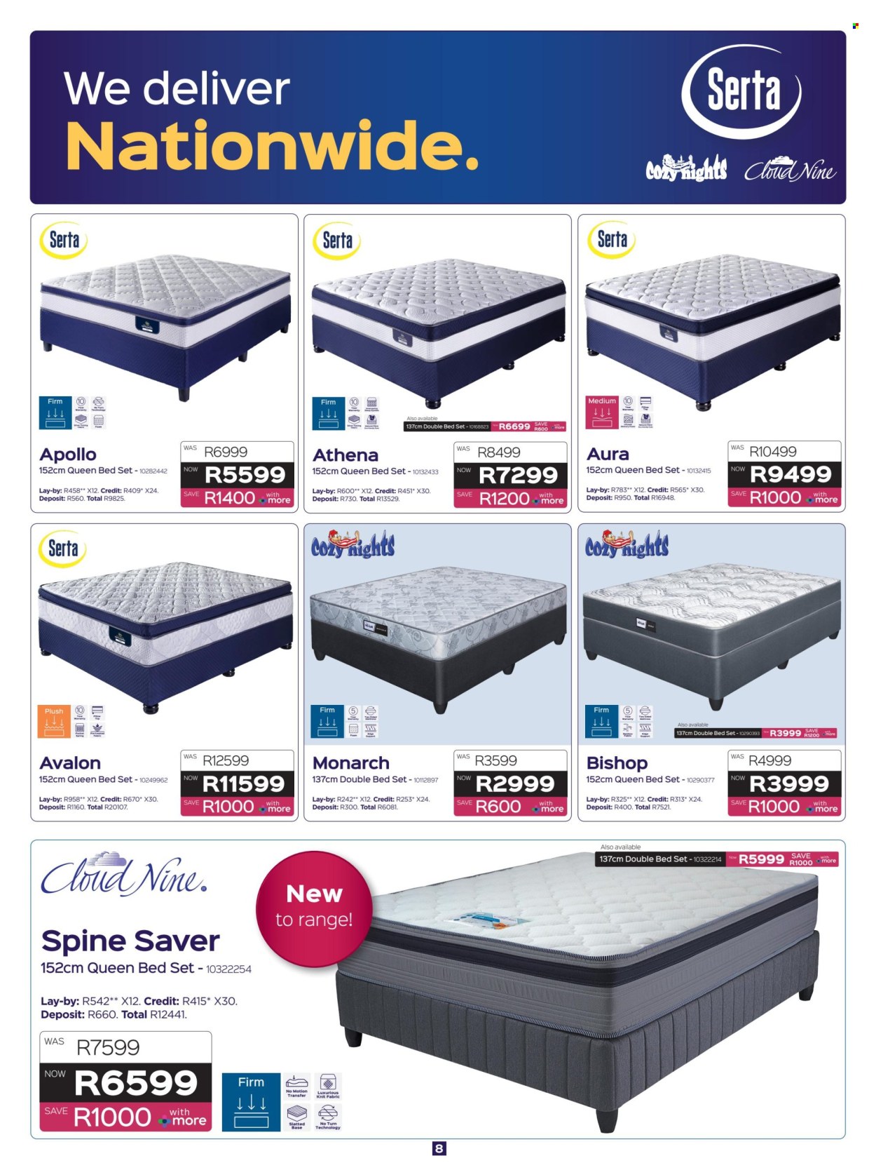 Sleepmasters specials - 16/07/2026 - 19/08/2026. Page 8