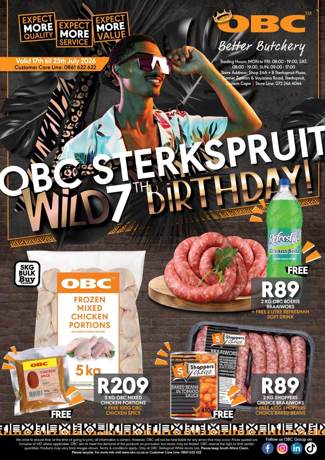 OBC specials - 17/07/2026 - 25/07/2026. Page 1