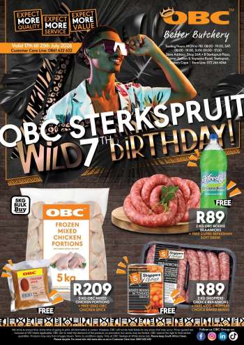 OBC catalogue  - 17/07/2026 - 25/07/2026.