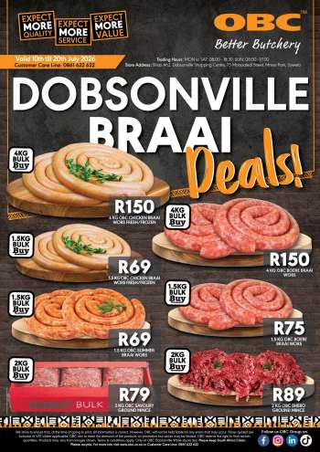 OBC catalogue  - 10/07/2026 - 20/07/2026.