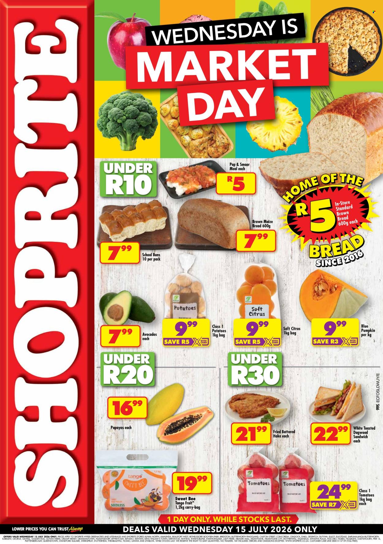 Shoprite specials - 15/07/2026 - 15/07/2026. Page 1