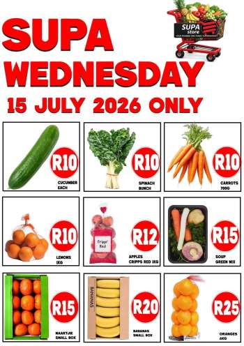Supa Store catalogue  - 15/07/2026 - 15/07/2026.