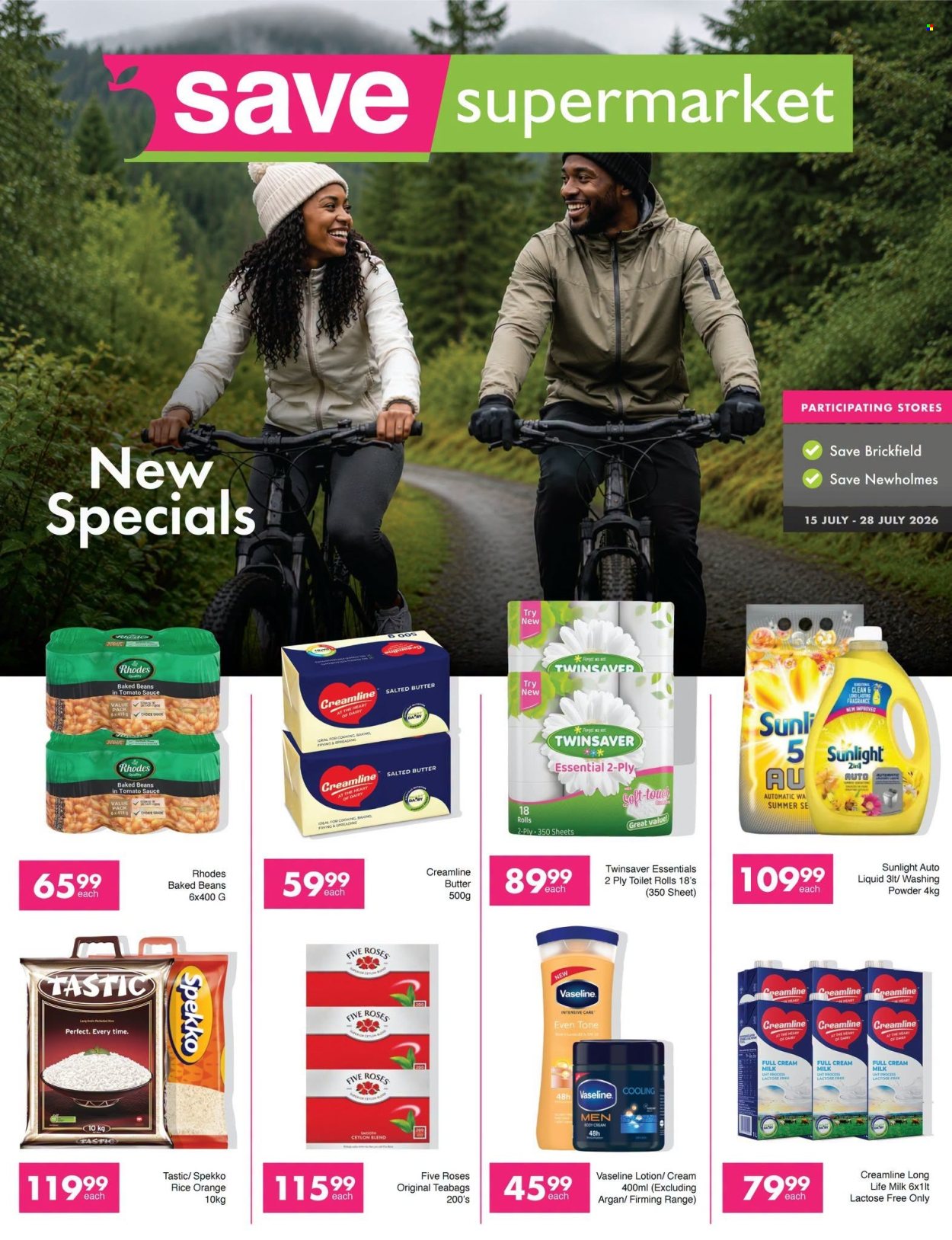 Save supermarket specials - 15/07/2026 - 28/07/2026. Page 1