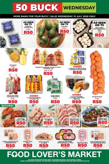 Food Lover's Market catalogue  - 15/07/2026 - 15/07/2026.