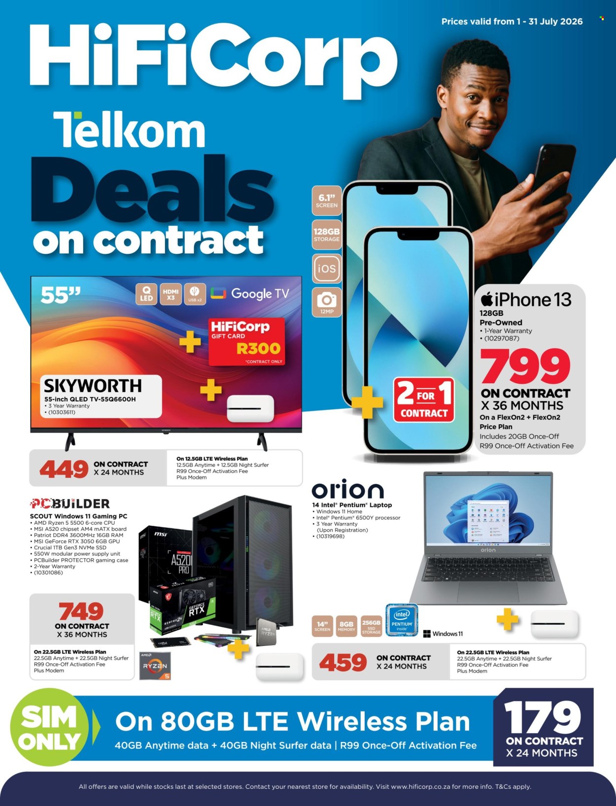 HiFi Corp specials - 01/07/2026 - 31/07/2026. Page 1