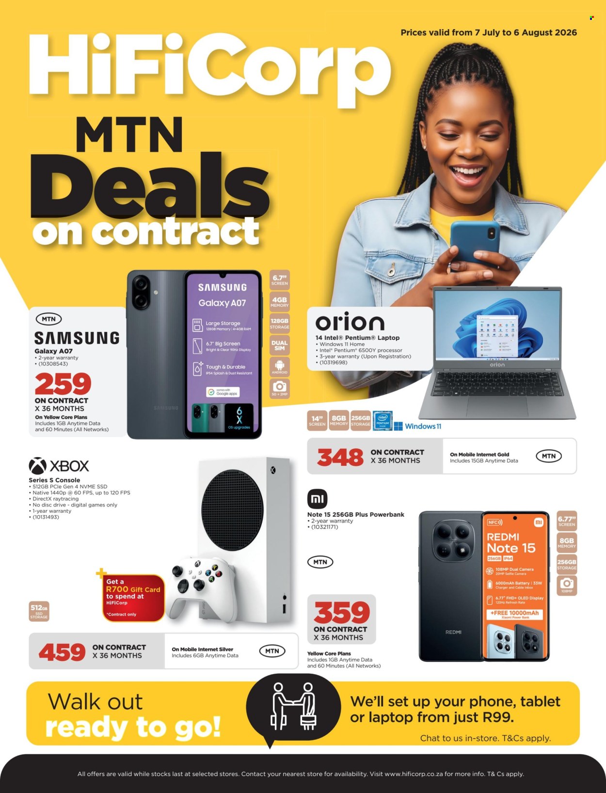 HiFi Corp specials - 07/07/2026 - 06/08/2026. Page 1