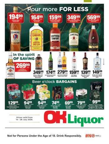 OK Foods catalogue  - 15/07/2026 - 26/07/2026.