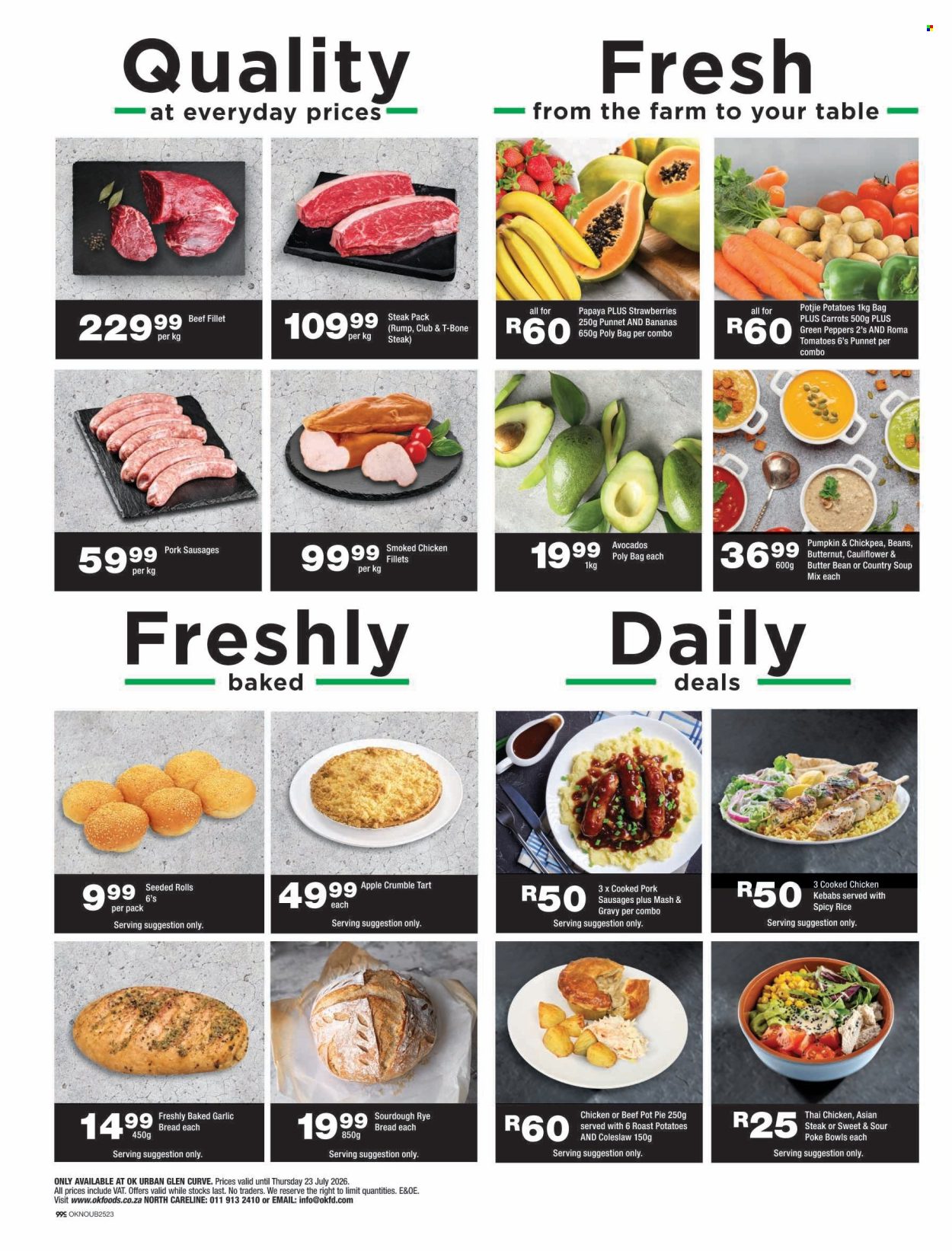 OK Foods specials - 15/07/2026 - 23/07/2026. Page 2
