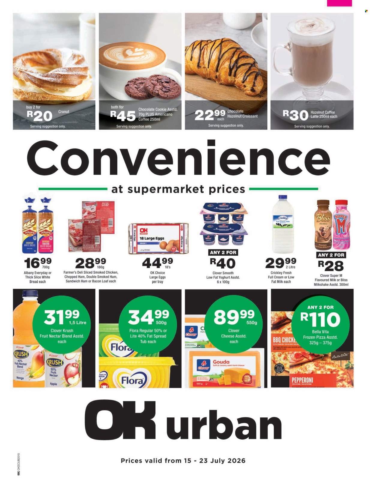 OK Foods specials - 15/07/2026 - 23/07/2026. Page 1