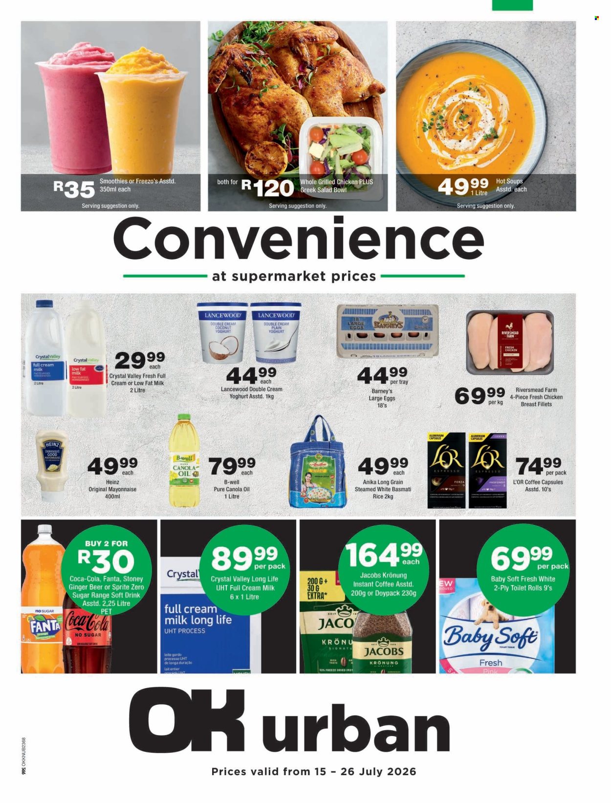 OK Foods specials - 15/07/2026 - 26/07/2026. Page 1