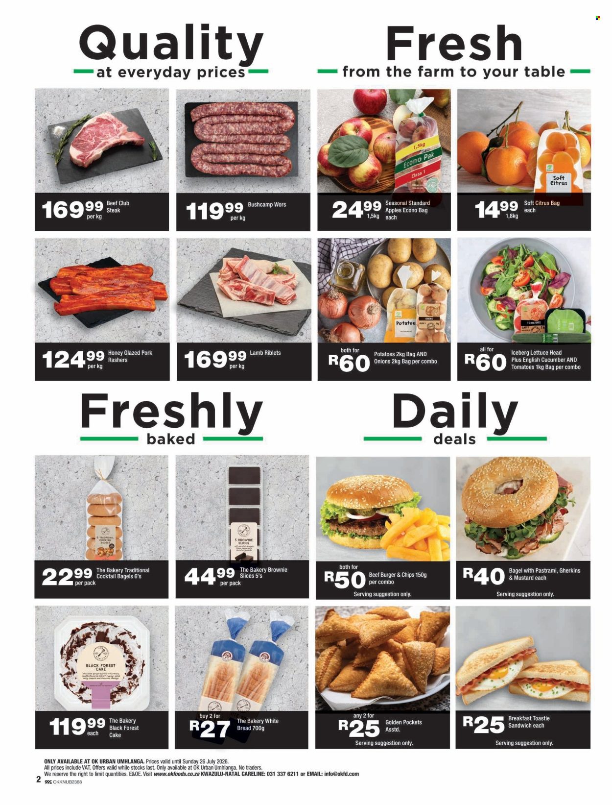 OK Foods specials - 15/07/2026 - 26/07/2026. Page 2
