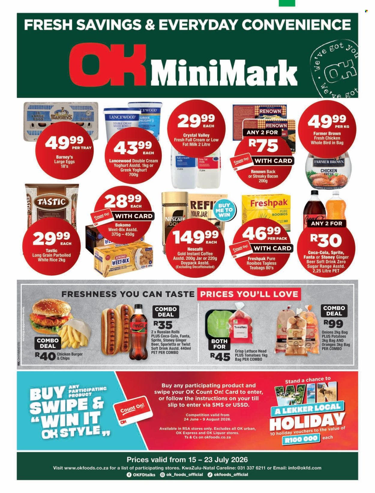 OK Foods specials - 15/07/2026 - 23/07/2026. Page 1