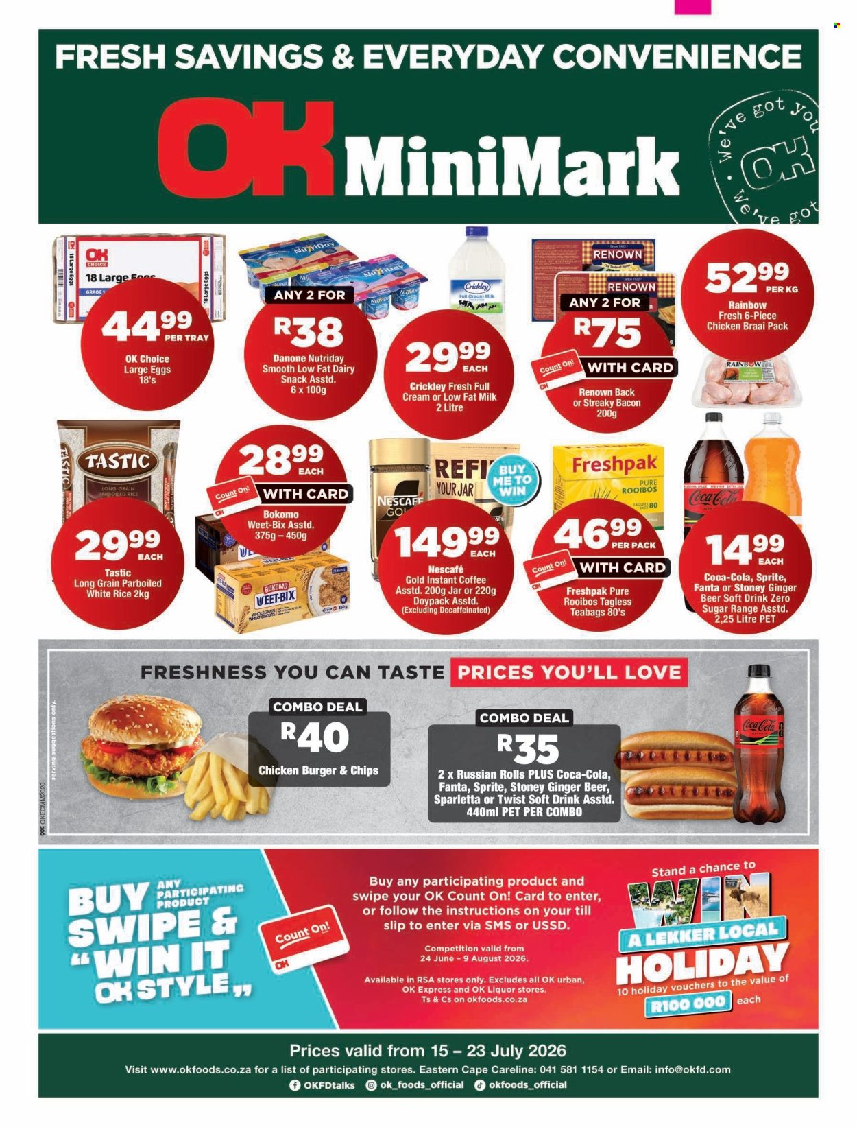 OK Foods specials - 15/07/2026 - 23/07/2026. Page 1