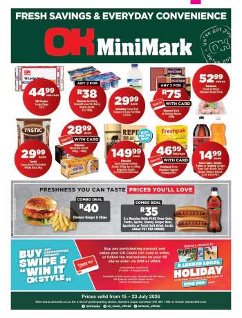 OK Foods catalogue  - 15/07/2026 - 23/07/2026.