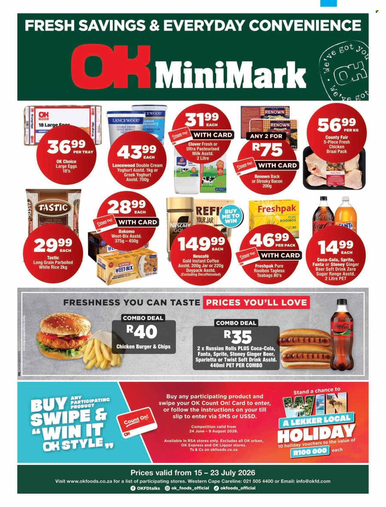 OK Foods specials - 15/07/2026 - 23/07/2026. Page 1