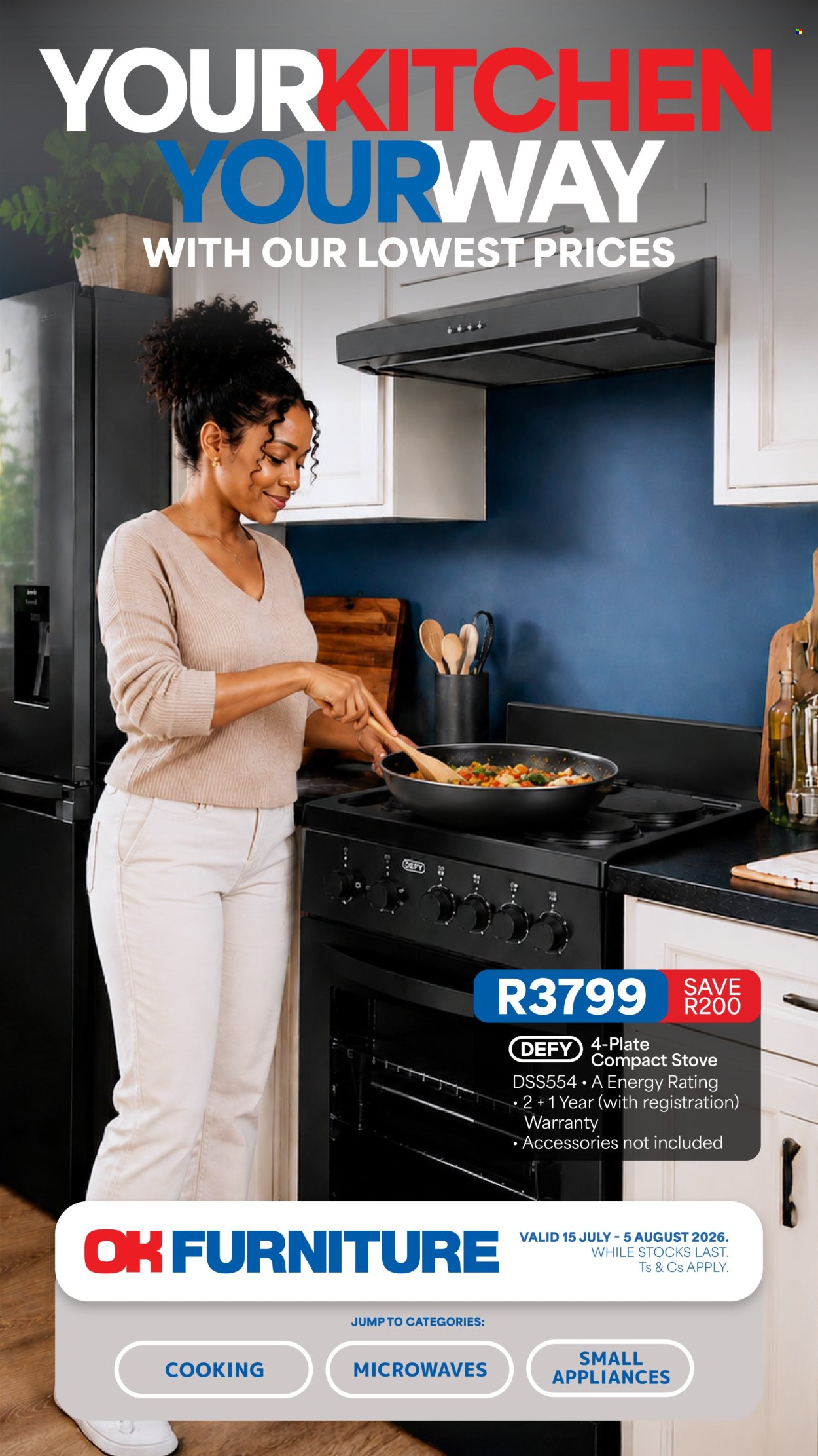 OK Furniture specials - 15/07/2026 - 05/08/2026. Page 1
