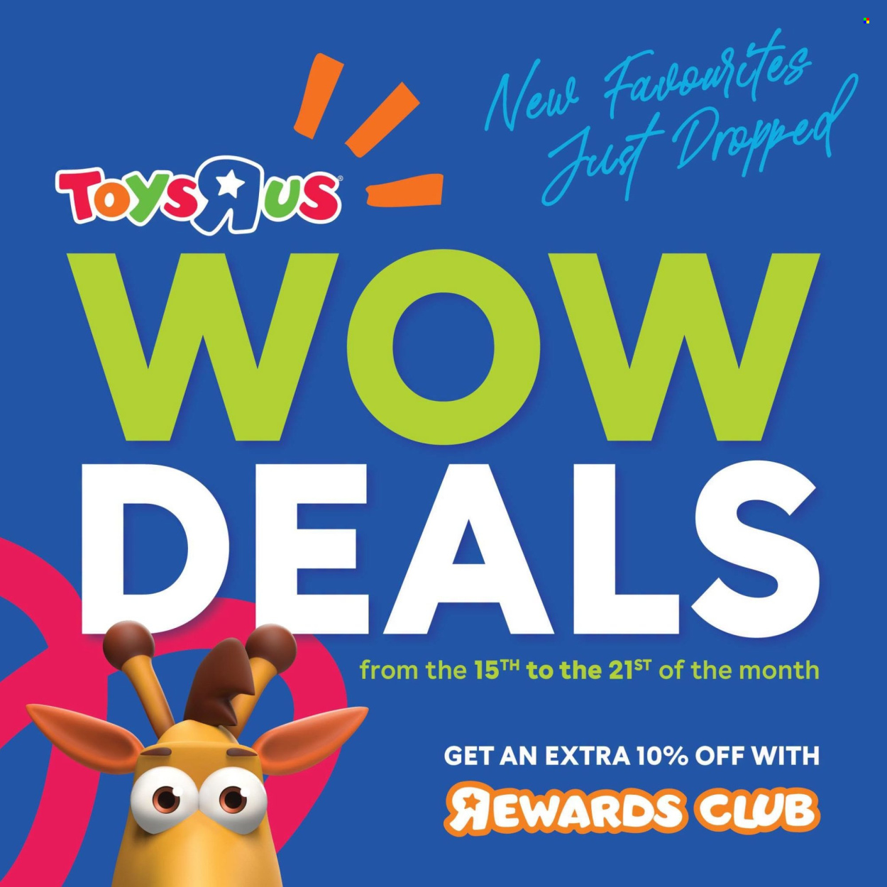 Toys R Us specials - 15/07/2026 - 21/07/2026. Page 1
