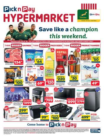Pick n Pay Hypermarket catalogue  - 16/07/2026 - 19/07/2026.