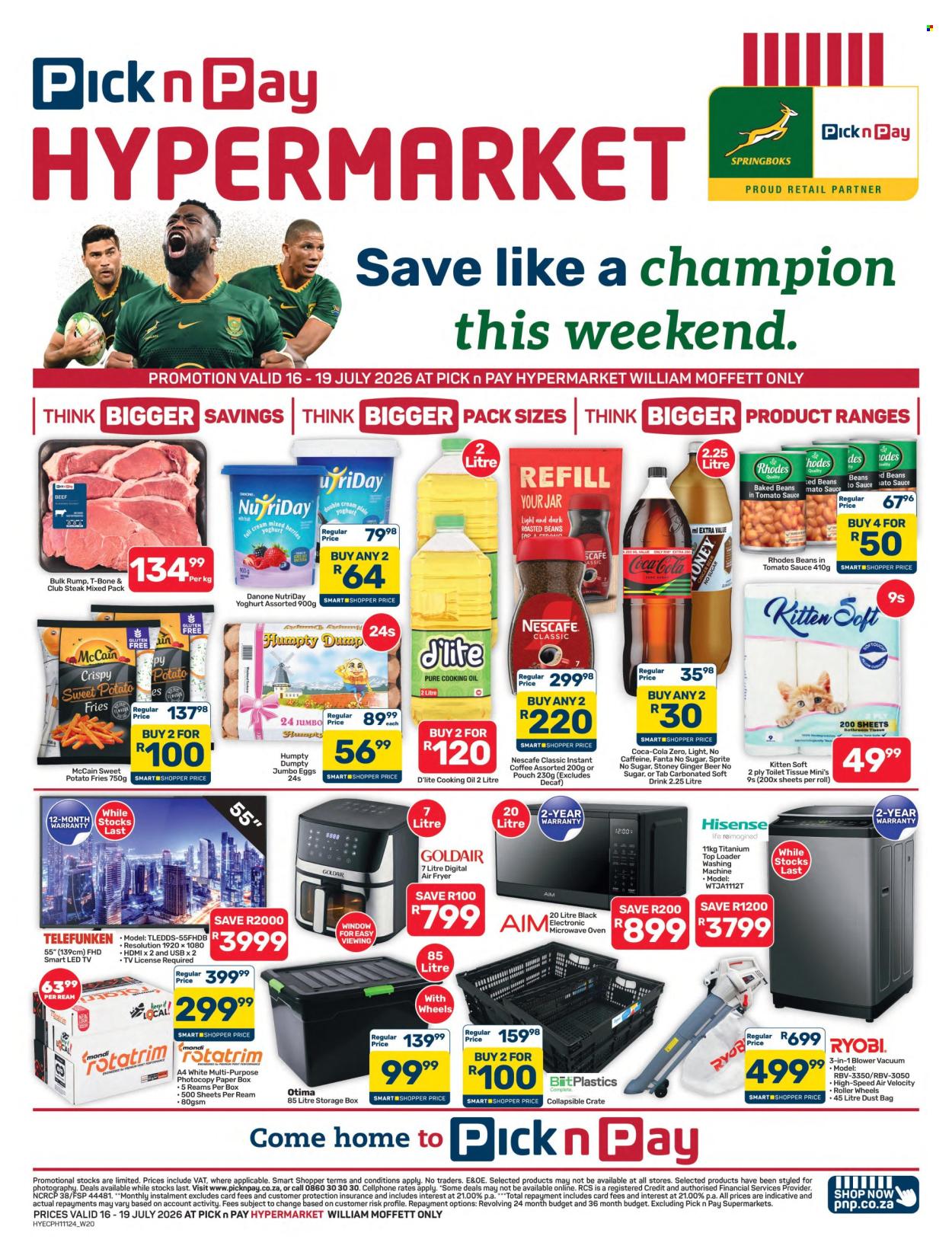 Pick n Pay Hypermarket specials - 16/07/2026 - 19/07/2026. Page 1