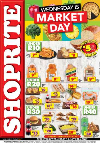 Shoprite catalogue  - 15/07/2026 - 15/07/2026.