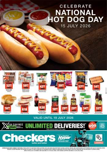 Checkers catalogue  - 13/07/2026 - 19/07/2026.