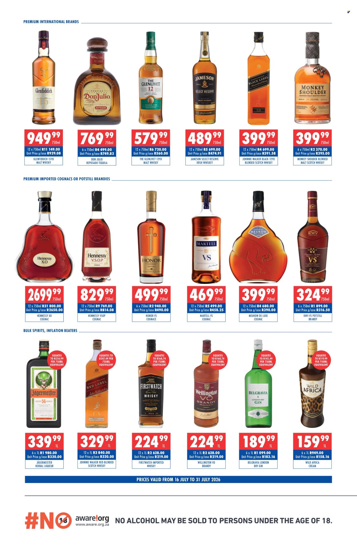 Ultra Liquors specials - 16/07/2026 - 31/07/2026. Page 2