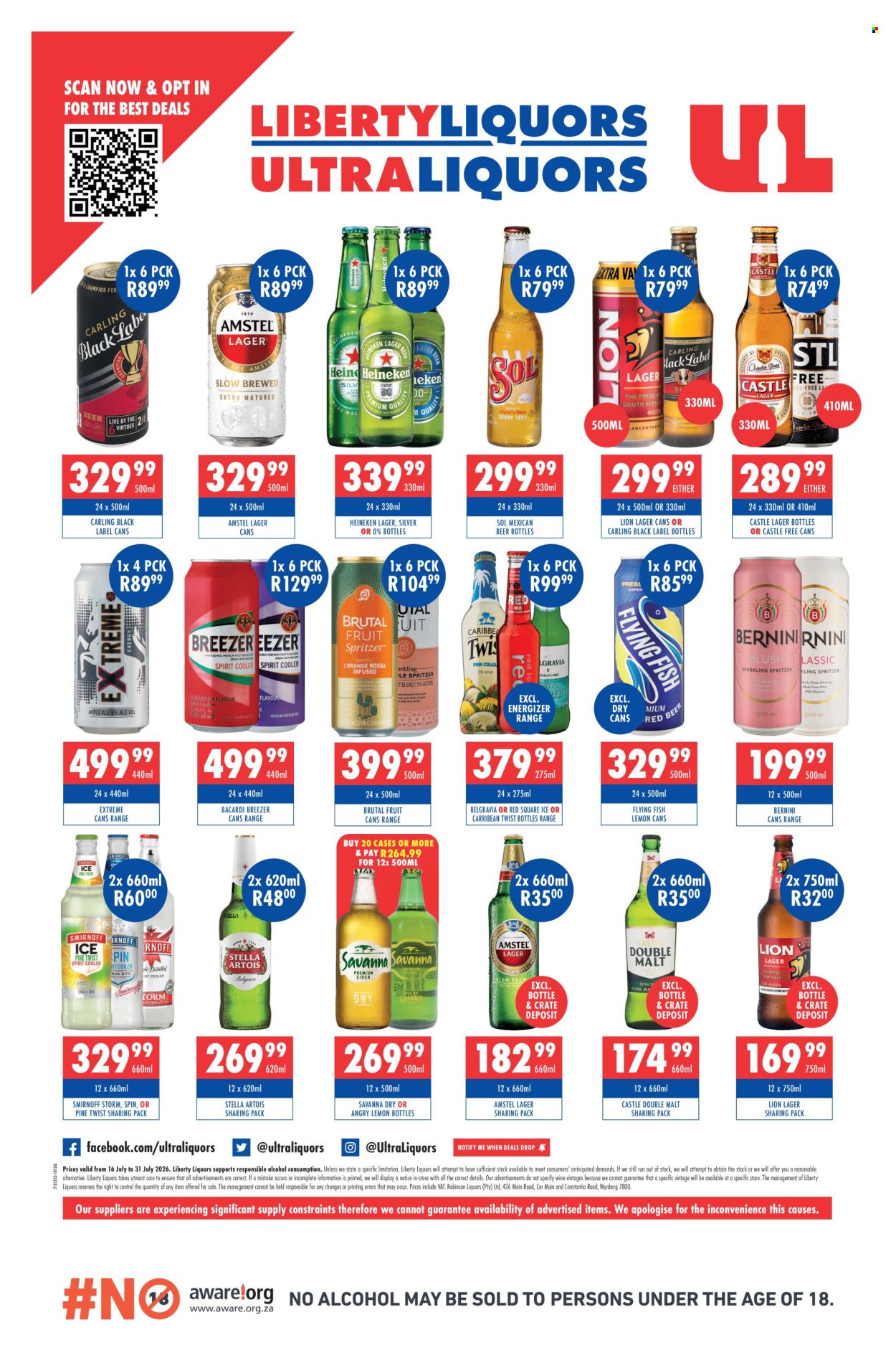 Liberty Liquors specials - 16/07/2026 - 31/07/2026. Page 4