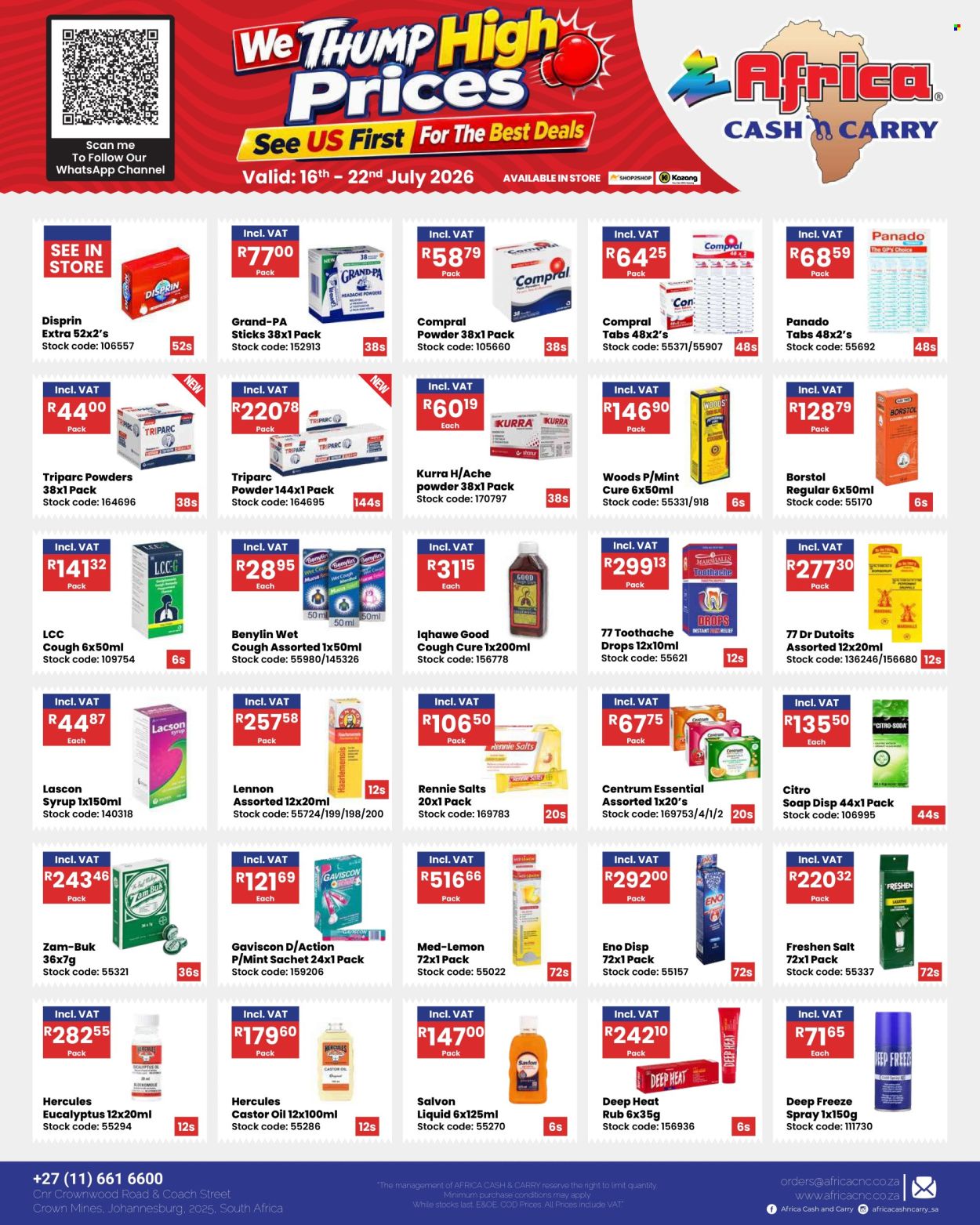 Africa Cash & Carry specials - 16/07/2026 - 22/07/2026. Page 10