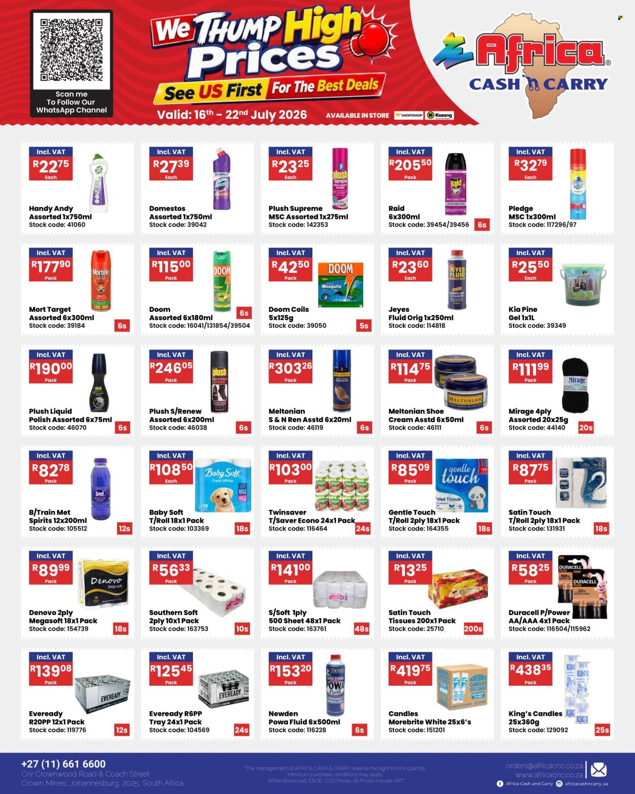Africa Cash & Carry specials - 16/07/2026 - 22/07/2026. Page 19