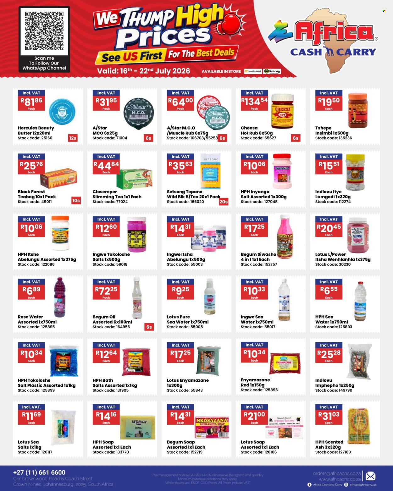 Africa Cash & Carry specials - 16/07/2026 - 22/07/2026. Page 22
