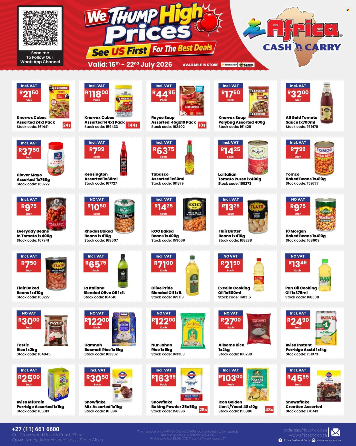 Africa Cash & Carry specials - 16/07/2026 - 22/07/2026. Page 28