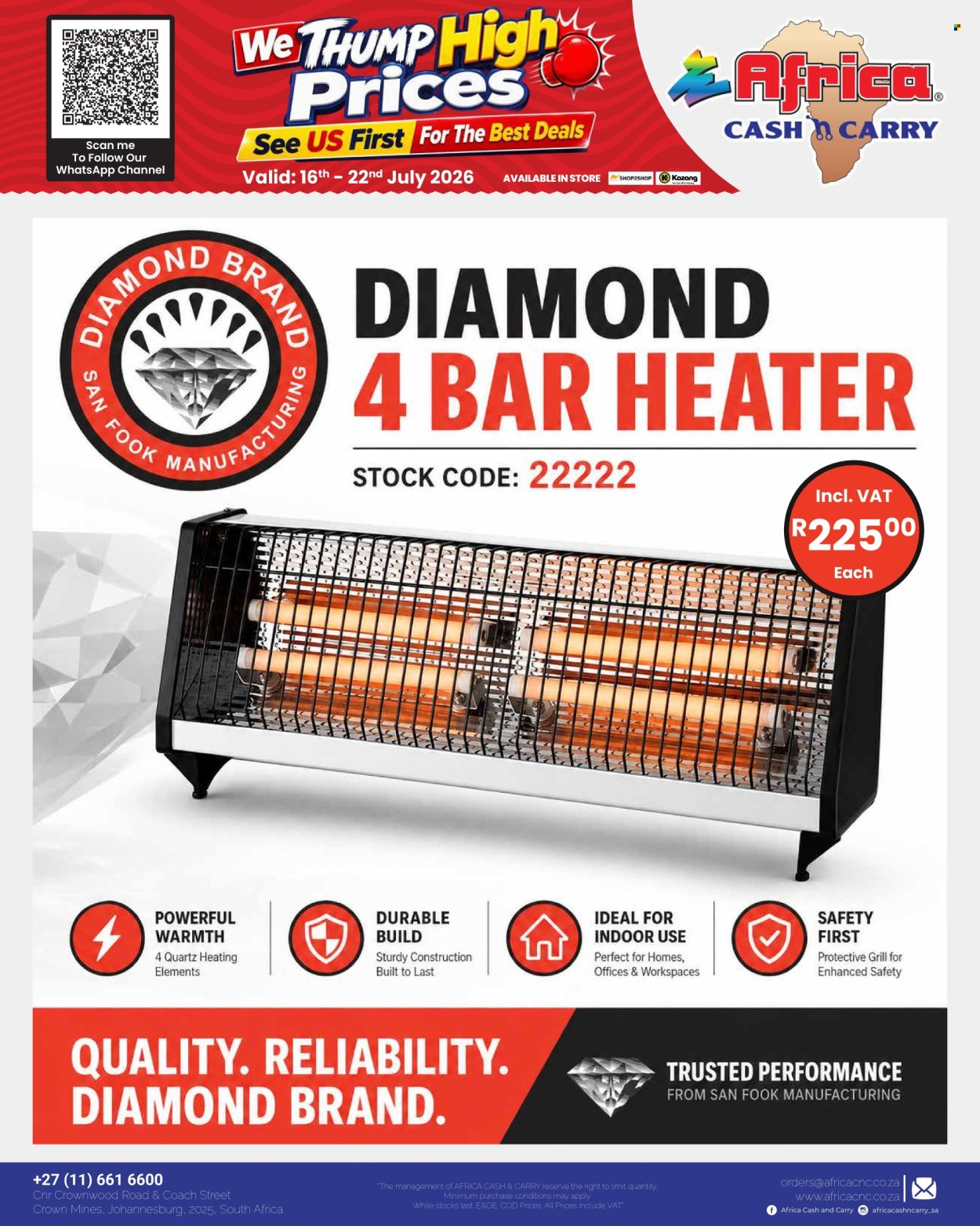 Africa Cash & Carry specials - 16/07/2026 - 22/07/2026. Page 36