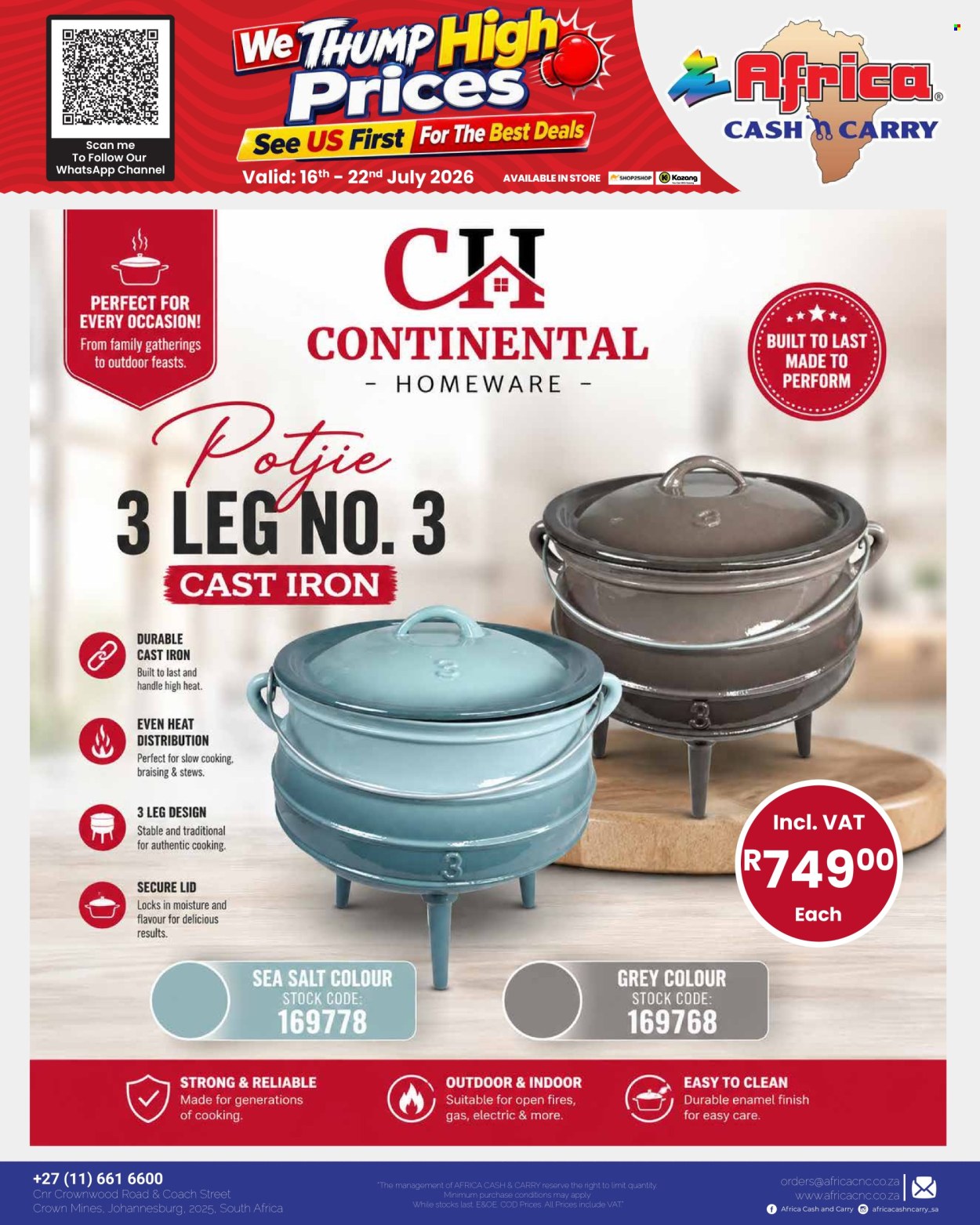 Africa Cash & Carry specials - 16/07/2026 - 22/07/2026. Page 44